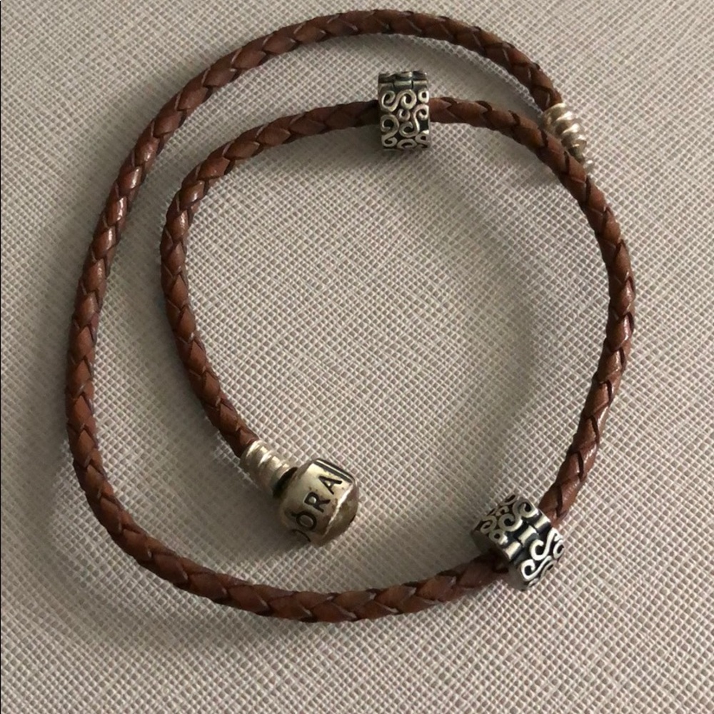 Pandora Leather Bracelet